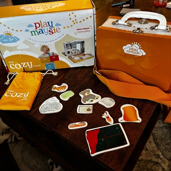 Play Maysie Other - Play Maysie Home Case Dollhouse - Bedroom & Bathroom, Portable, Preowned